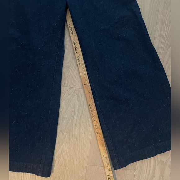 Micaela Greg Knotted Sailor Denim Trousers size Large - Picture 4 of 6